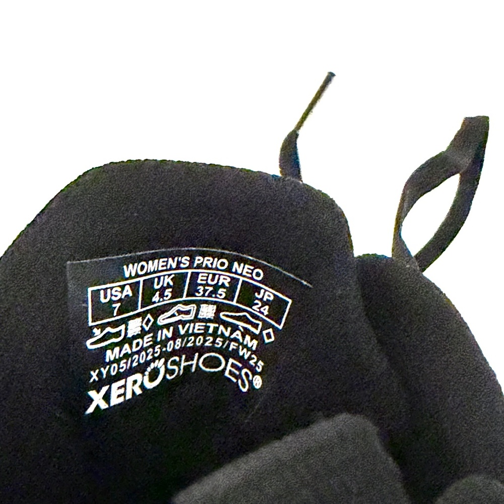 NEW Women's Xero® Prio Neo Cross-Training Shoes In Black/ White Size 7 - Picture 8 of 13